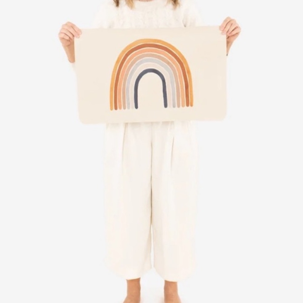 Kids Rainbow Wall Art Decor